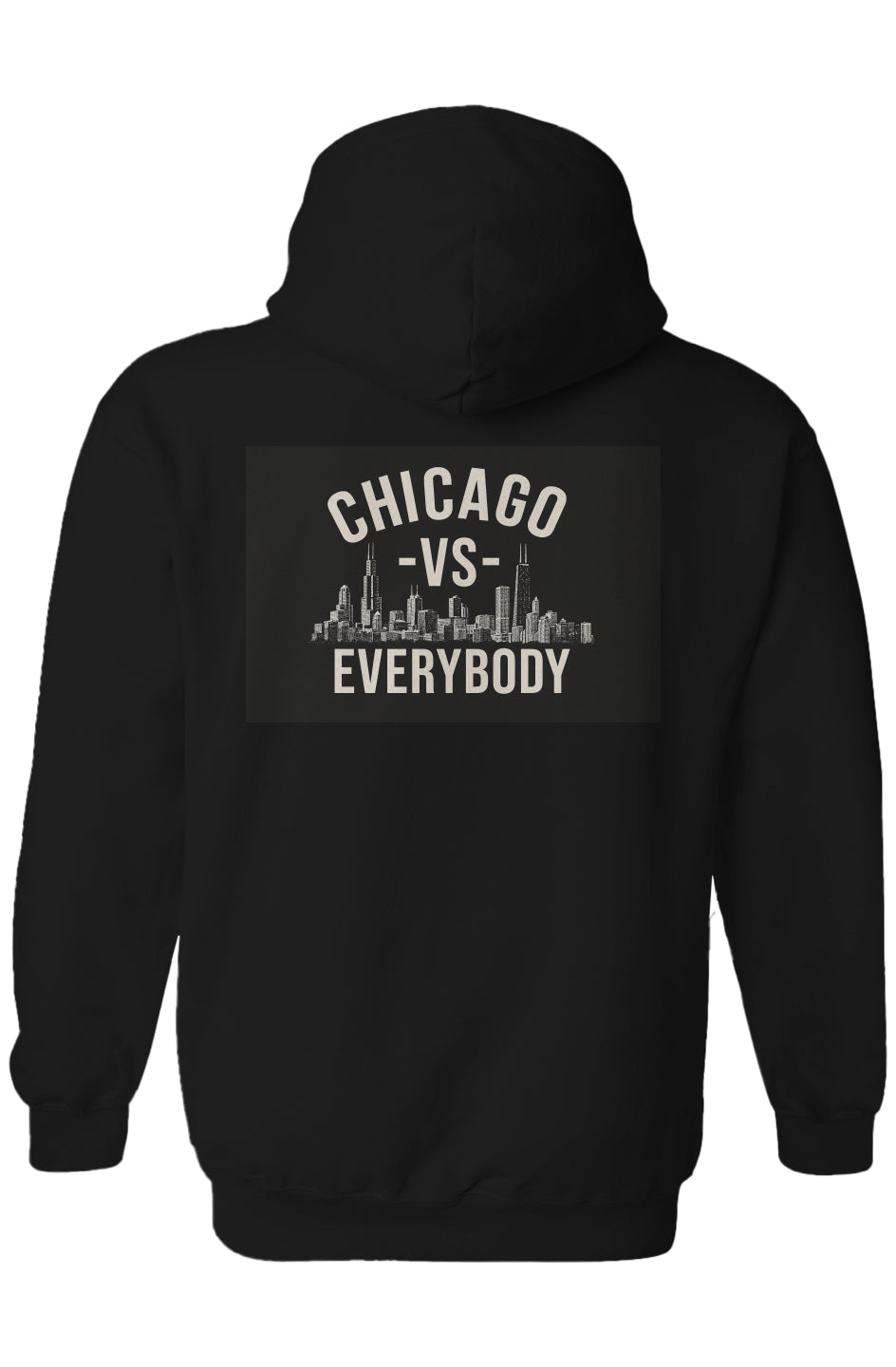 Chicago VS Everybody Gildan Heavy Blend Hoodie  Speedy Delivery